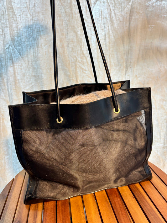 Fendi Shopper schwarz