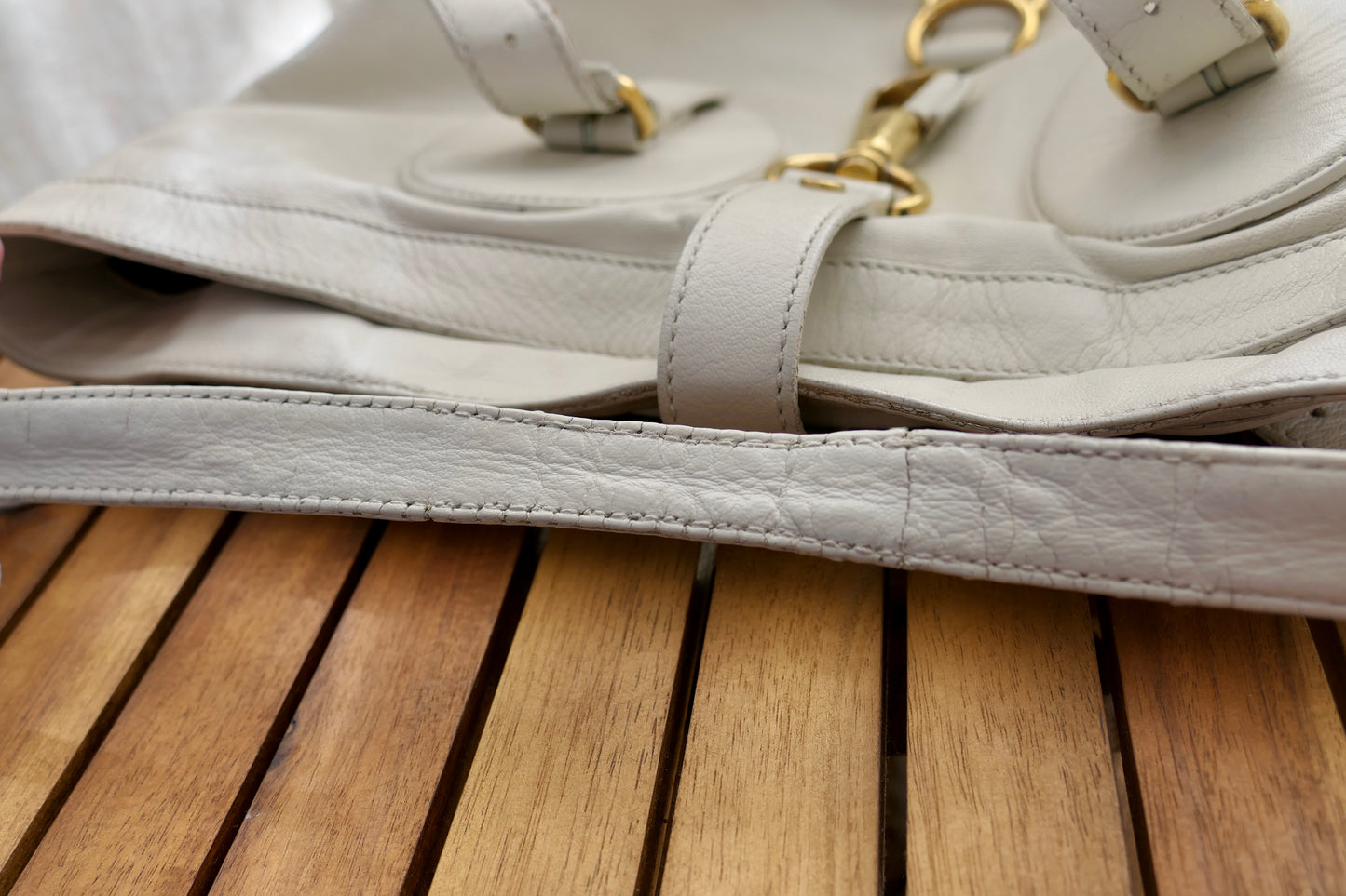 Yves Saint Laurent Tote Bag in Weiß – luxuriös & zeitlos