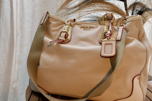 Prada Shopper in Beige – edel & vielseitig
