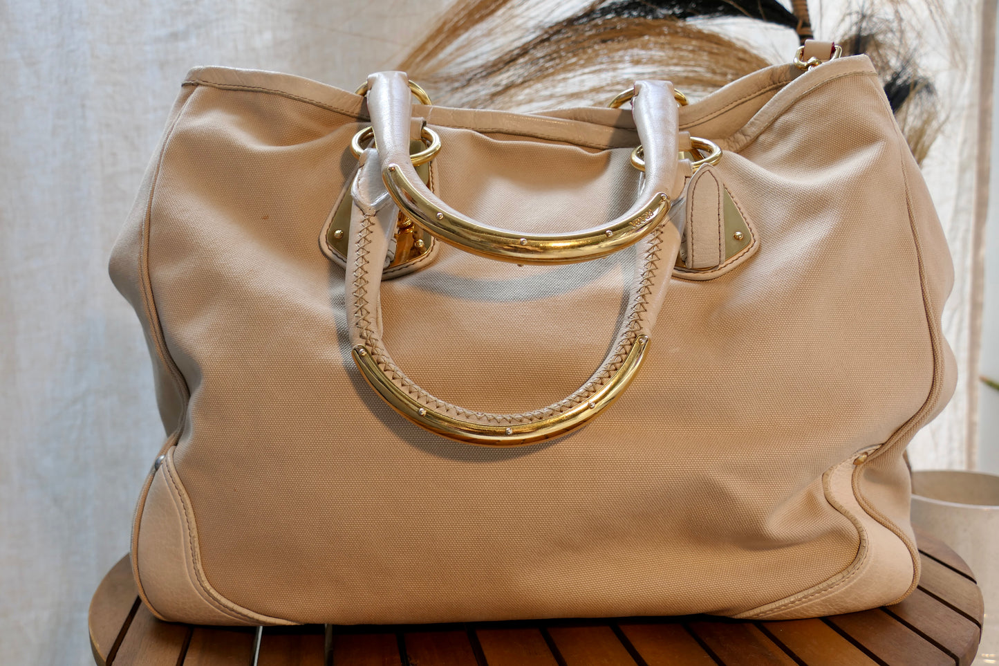 Prada Shopper in Beige – edel & vielseitig