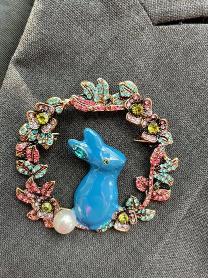 Brosche Hase