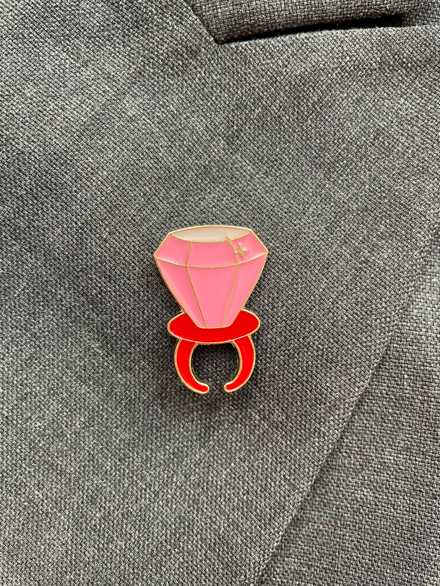Brosche Ring Junggesellinnenabschied