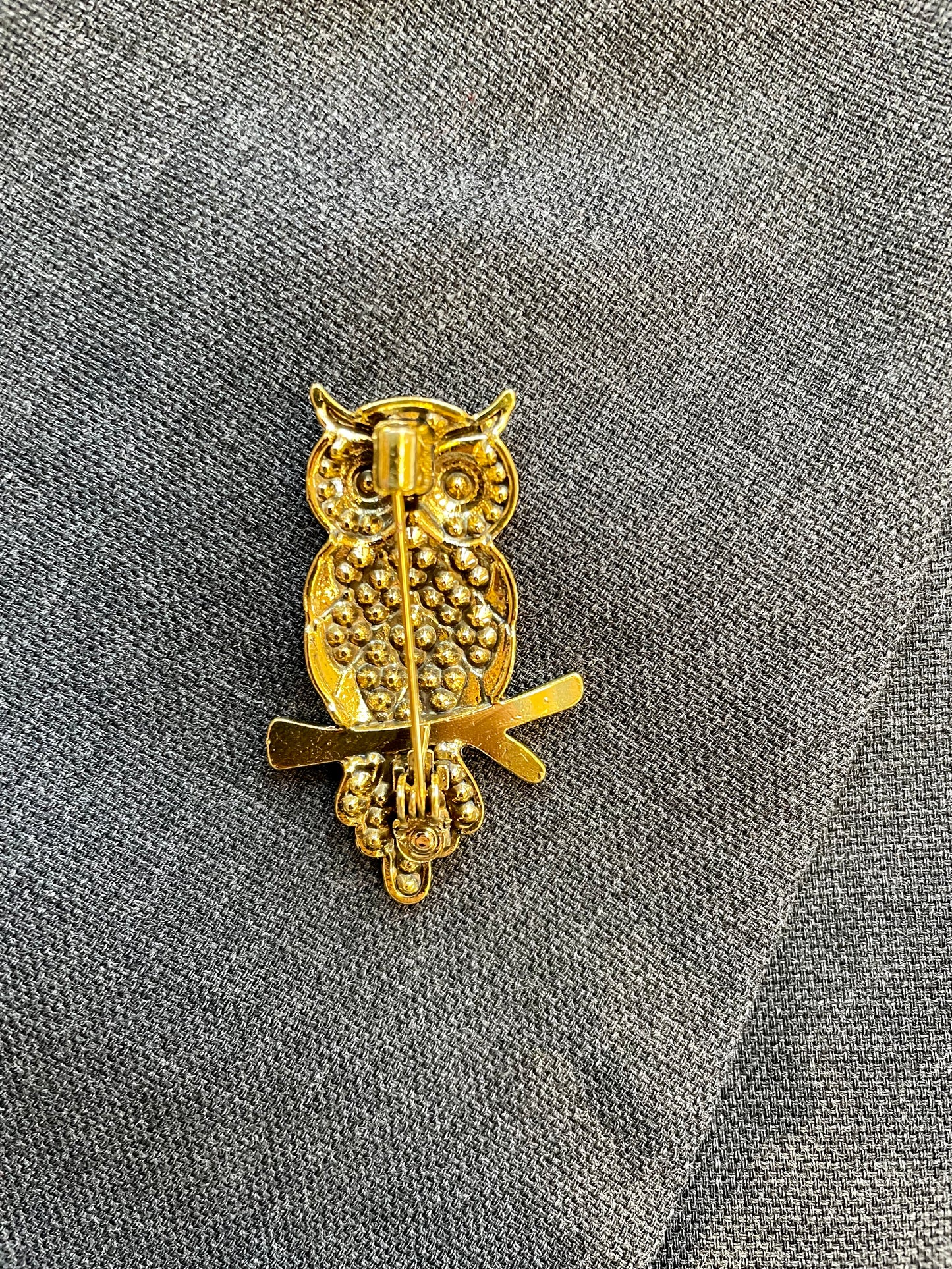 Brosche Eule