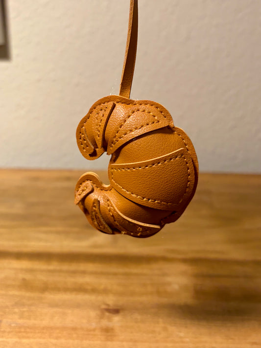 Taschenanhänger Croissant